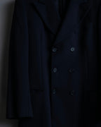 "EMPORIO ARMANI" Double-breasted long tailored jacket