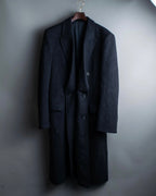"STAFFORD"  Double-breasted super long wool coat