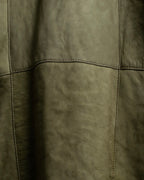 Vintage kargan lamb suede combination jacket