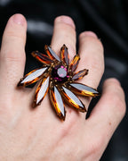 "Louis Vuitton" Flower jewelry ring