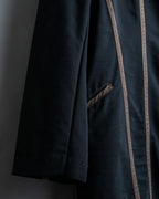 "ISSEY MIYAKE" Beautiful line sheer tailored jacket