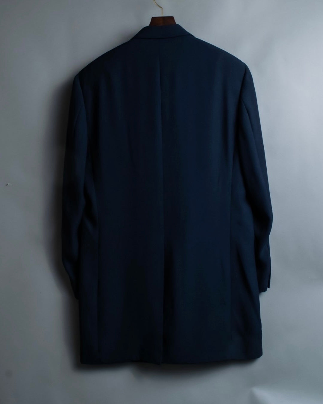 Embroidered oversized jacket coat with vest