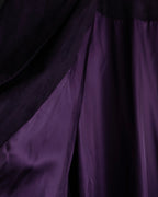 "80s Yves Saint Lauren" Oversized hooded spring coat