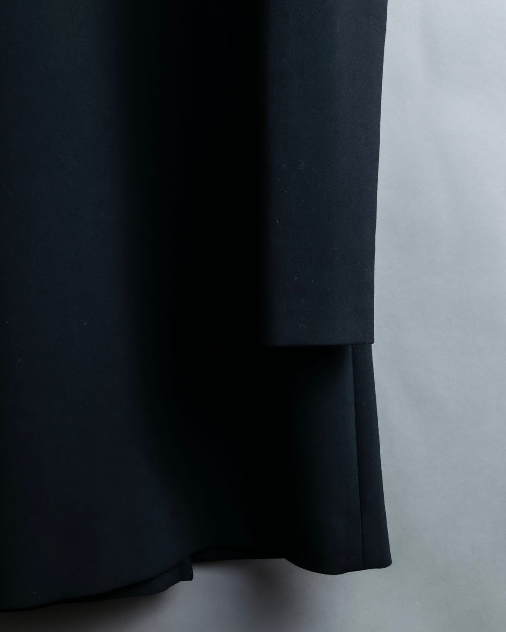 "YOKO CHAN" Deep action pleated mid-length dress