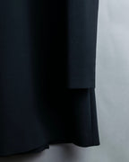 "YOKO CHAN" Deep action pleated mid-length dress