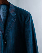 XL Vintage iridescent corduroy tailored jacket