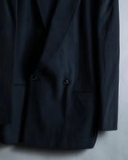 "CLAUDE MONTANA" Long lapel beautiful silhouette setup