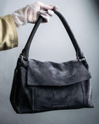 "JIL SANDER" Beautiful suede leather handbag