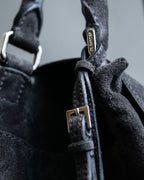 "JIL SANDER" Beautiful suede leather handbag