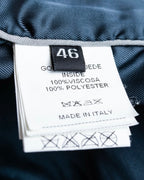 "EMMETI" goatskin quilted P coat