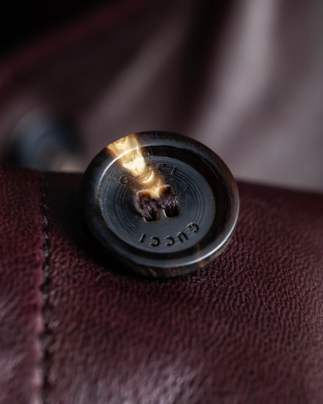 “GUCCI” Beautiful genuine sheep leather jacket