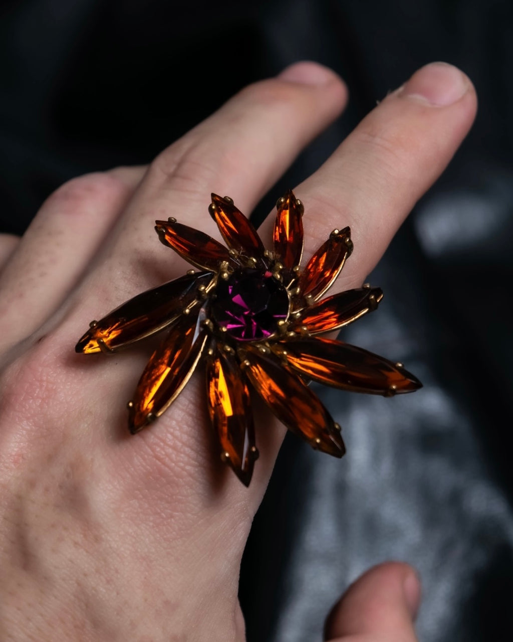 "Louis Vuitton" Flower jewelry ring