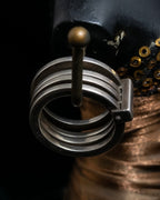 “GUCCI” silver 925 quadruple ring