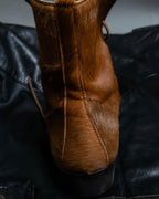 Vintage haraco leather long boots