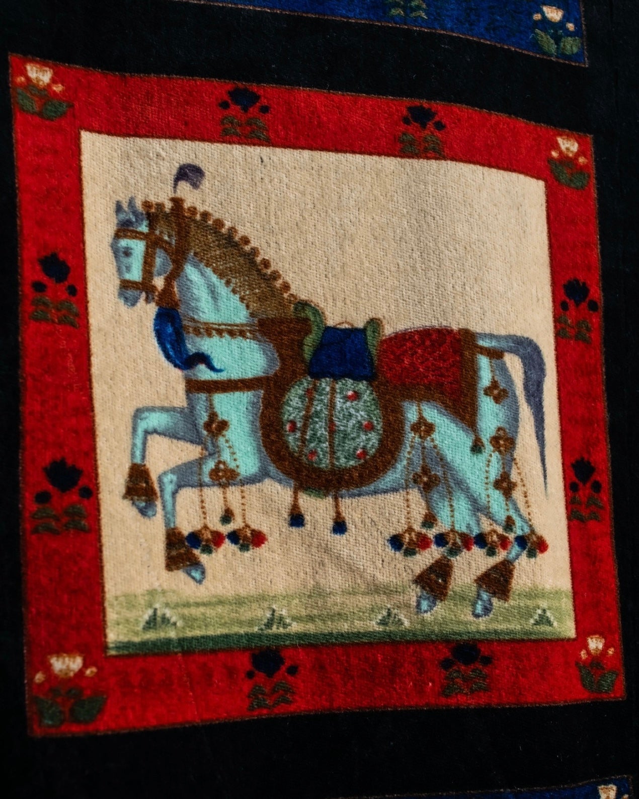 "EMPORIO ARMANI" Total Horse Pattern Four Button Jacket