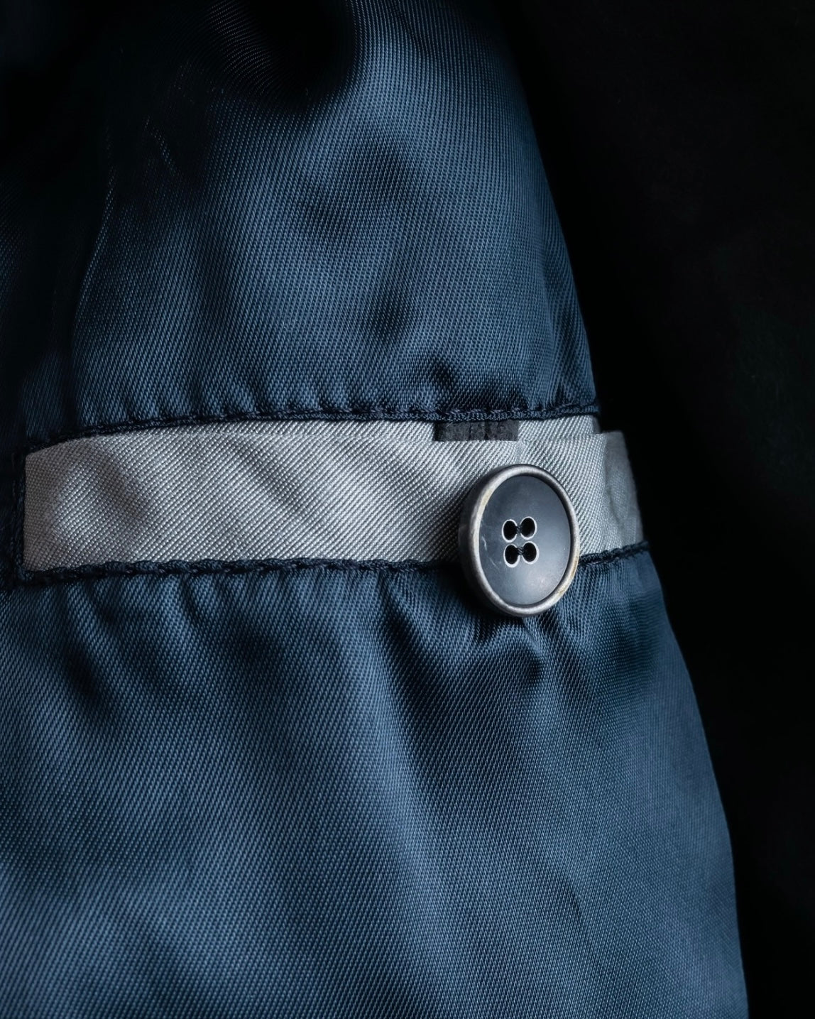 "EMMETI" goatskin quilted P coat