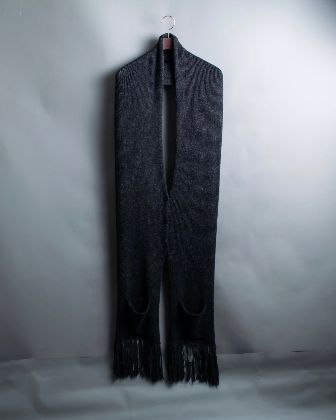 "Jean-Paul GAULTIER" super long muffler cardigan