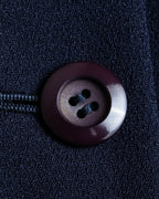 “Burberrys” open collar piping designed jacket