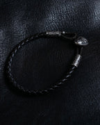 "BOTTEGA VENETA" Leather braided bangle