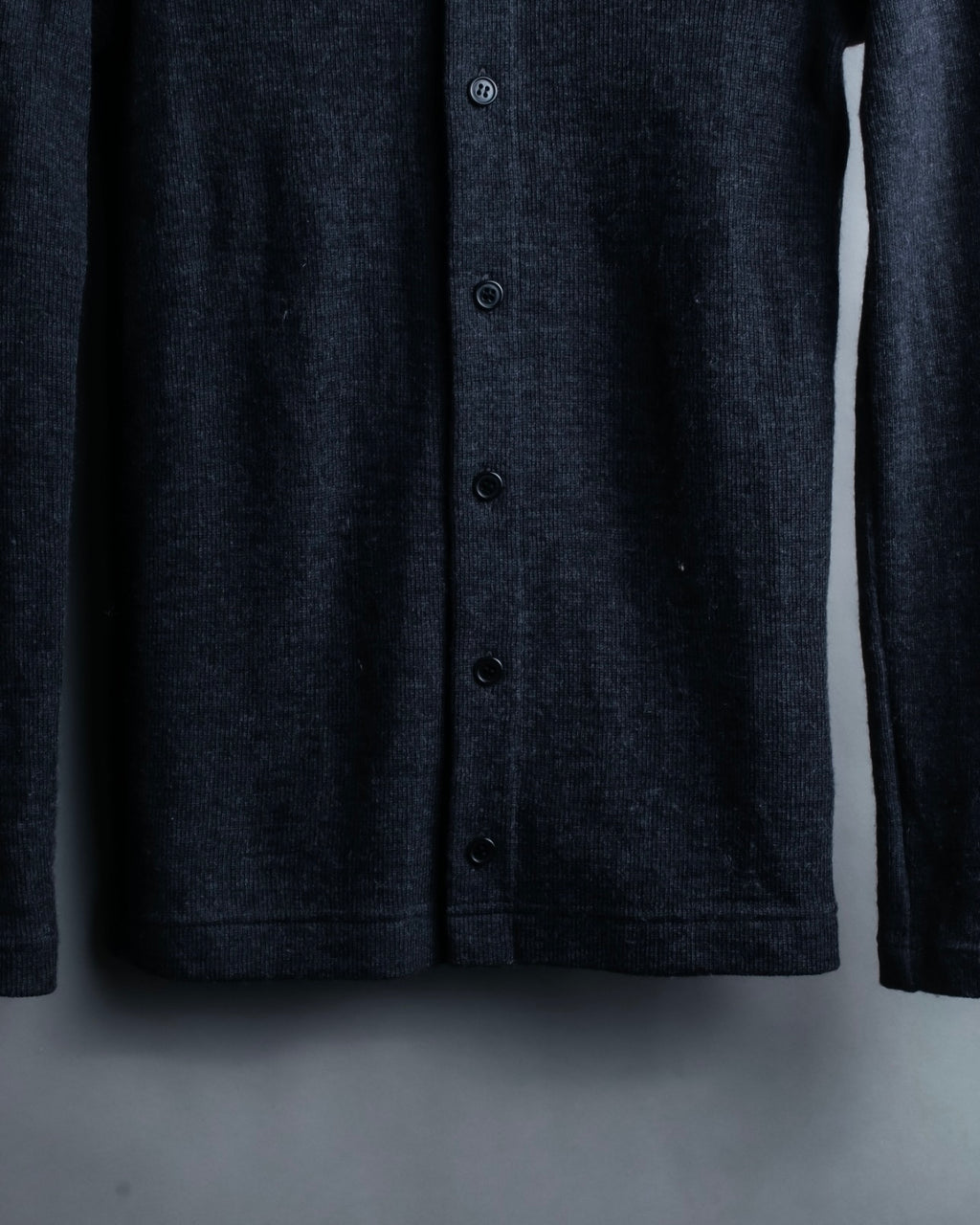 "tricot COMME des GARCONS" Light 100% wool layered knit