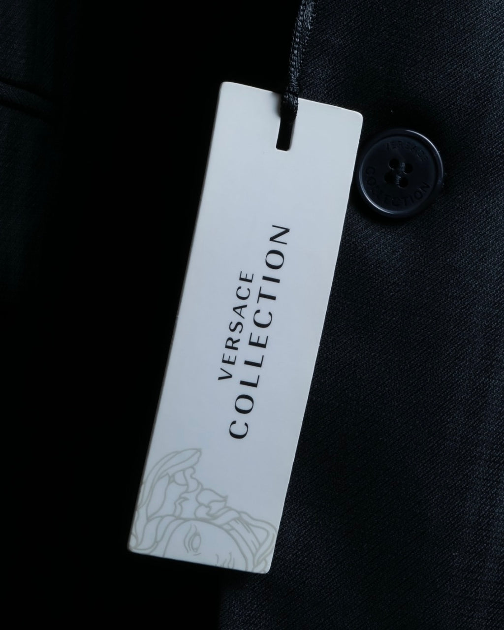 "Versace Collection" Mint condition striped three-piece