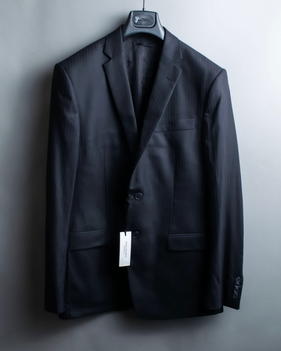 "Versace Collection" Mint condition striped three-piece