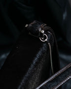 "GUCCI" Harako fur square shoulder bag