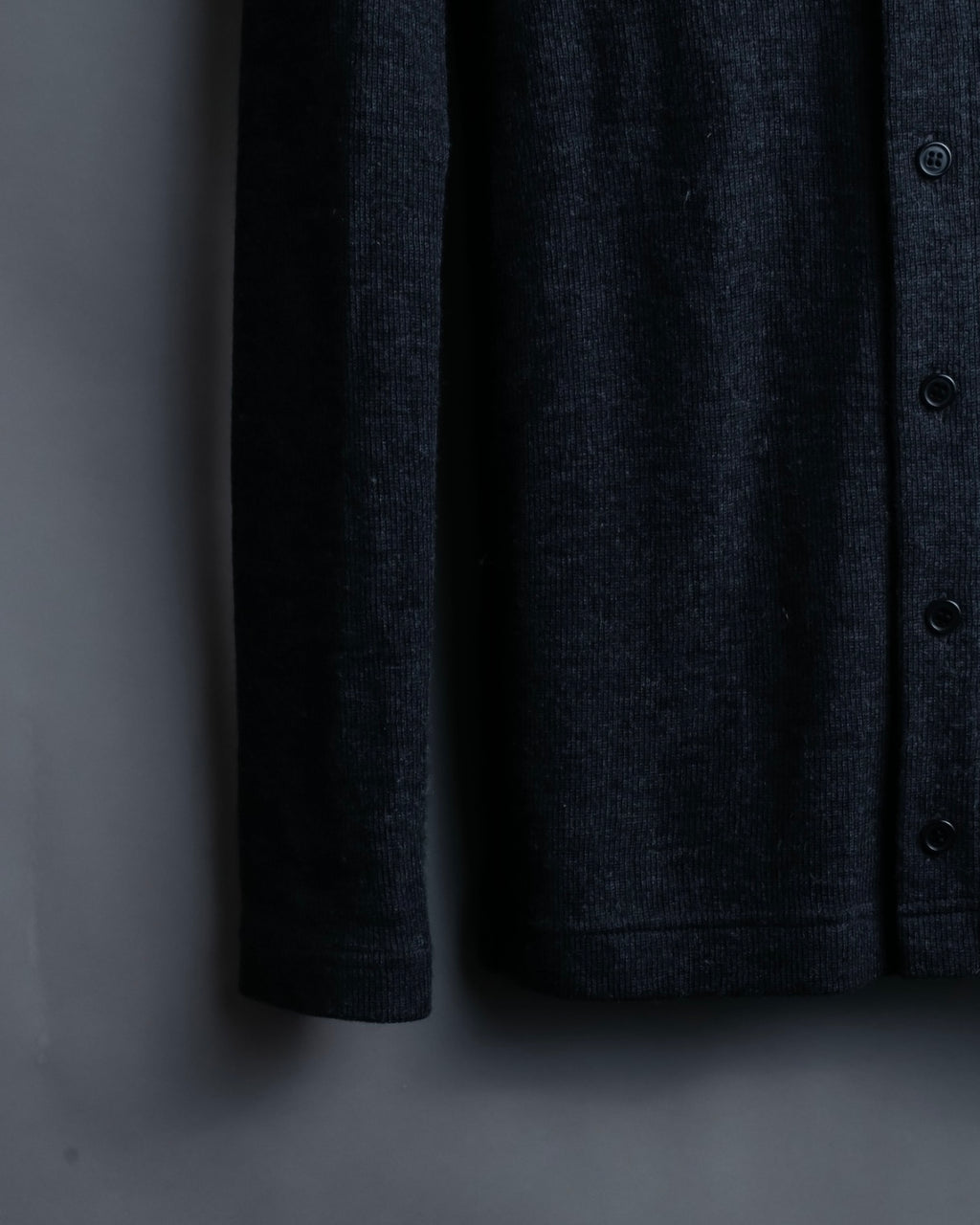 "tricot COMME des GARCONS" Light 100% wool layered knit