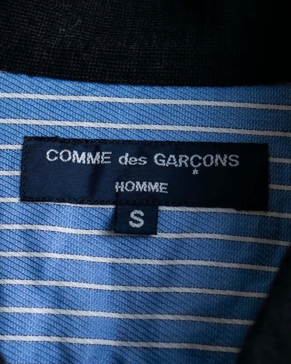 "COMME des GARCONS HOMME"Summer wool zip-up box silhouette jacket