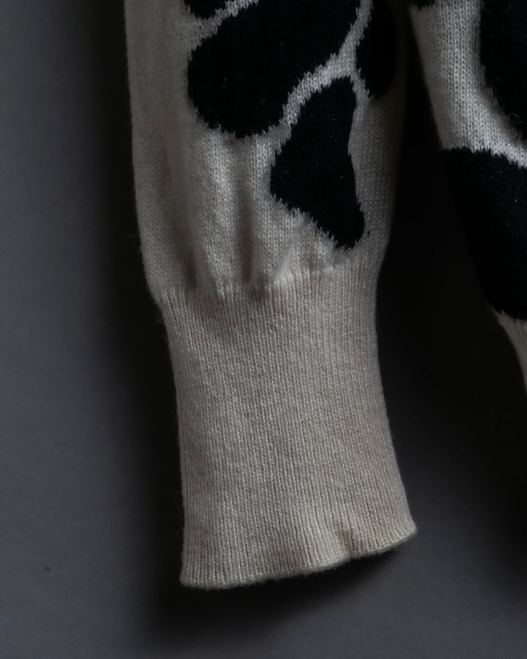 "BOTTEGA VENETA" art pattern cashmere 100% knit