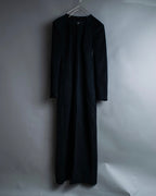 "ANTONIO BERARDI" Super long beautiful kashigora blend coat