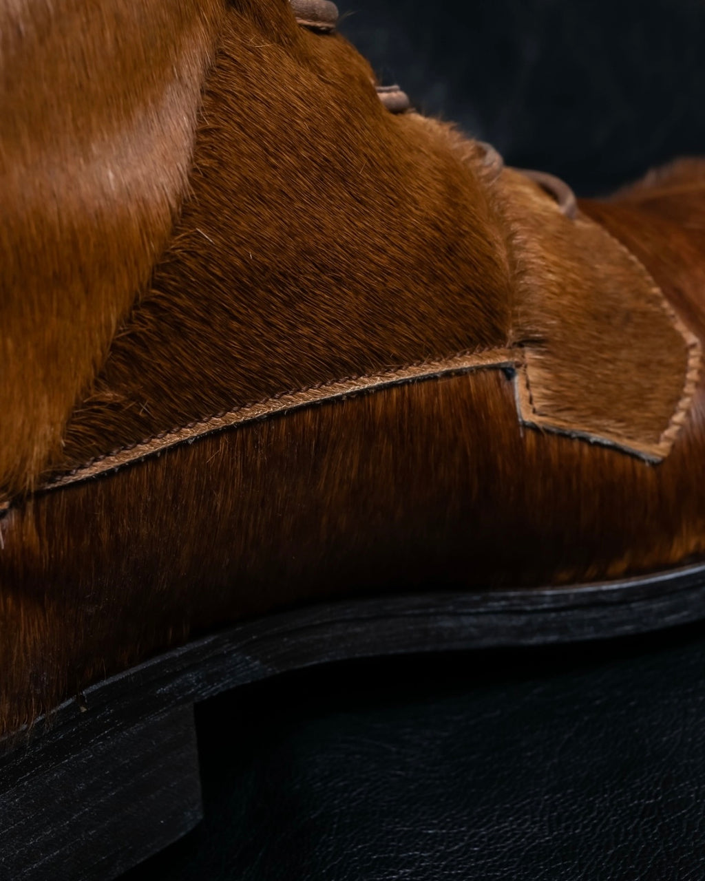 Vintage haraco leather long boots