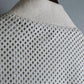 "Dolce & Gabbana" Leather mesh off-white blouson