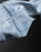 "CRISTIANO di THIENE"Crack design white leather jacket