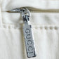 “GUCCI” zip pocket designed gold buttons shirt