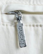 "GUCCI" zip pocket designed gold buttons shirt