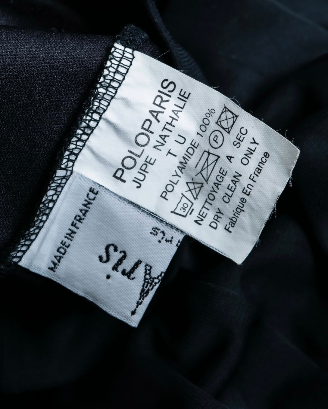 "POLO Paris" Sheer mermaid skirt