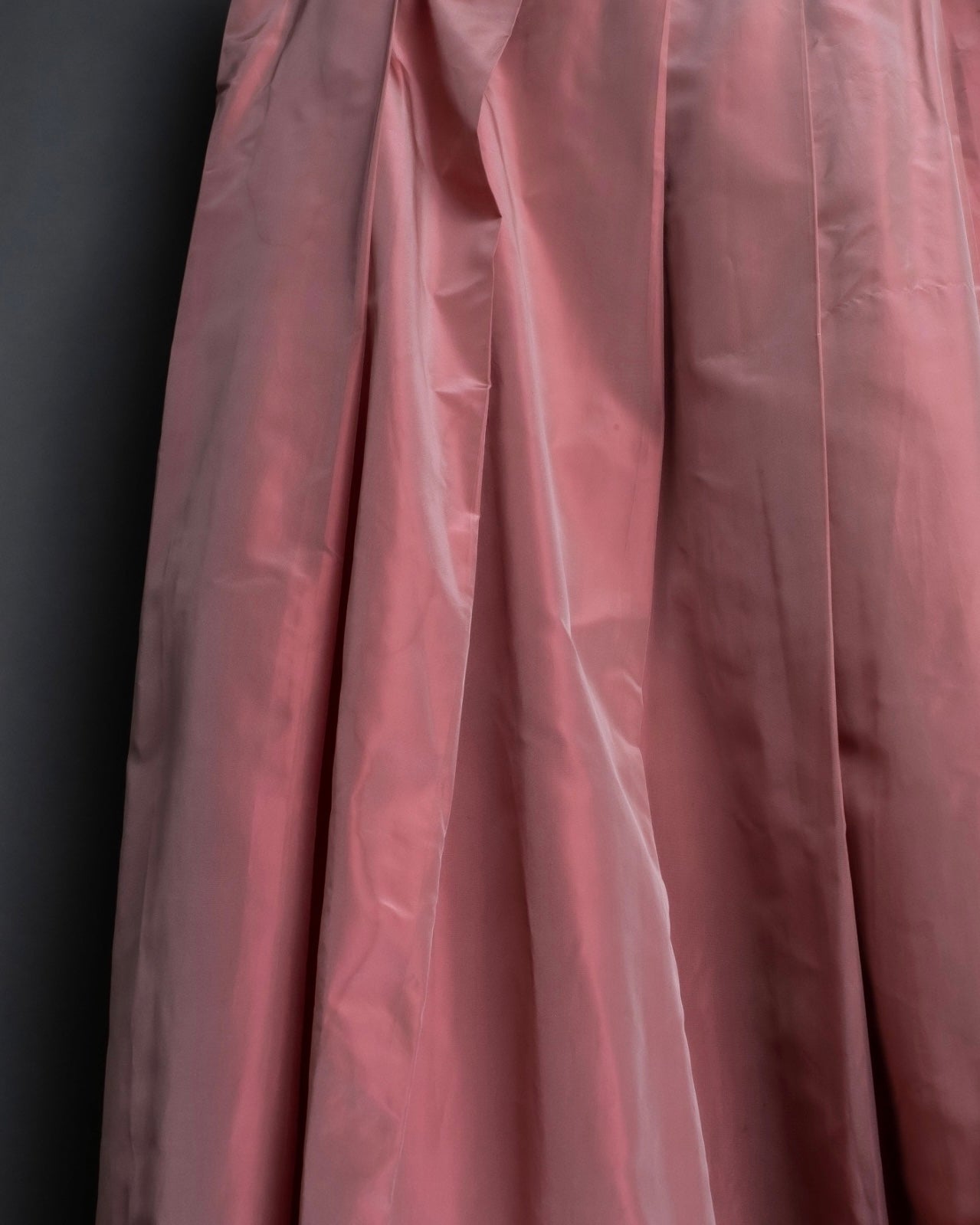 Pink Silky Flare Skirt