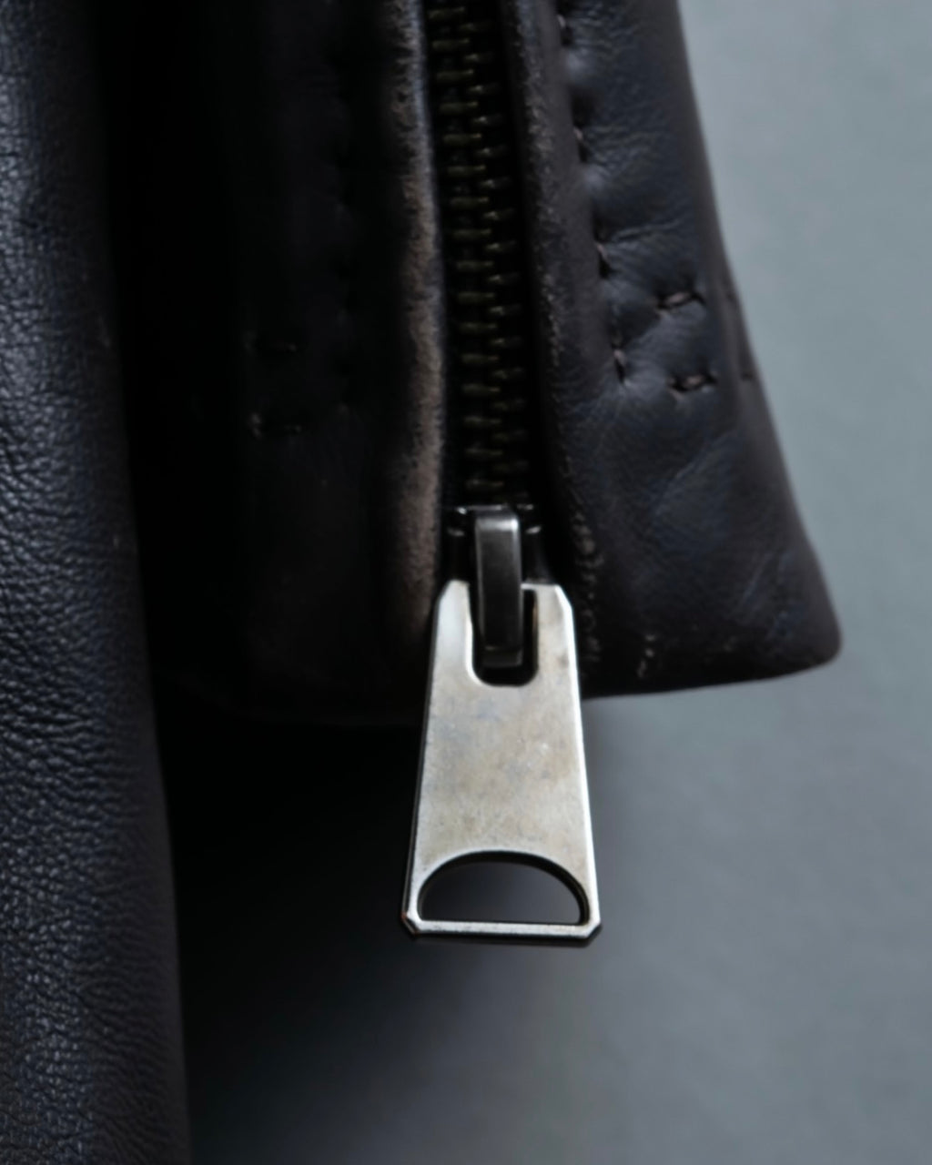 "Emporio Armani" leather stitch special design jacket