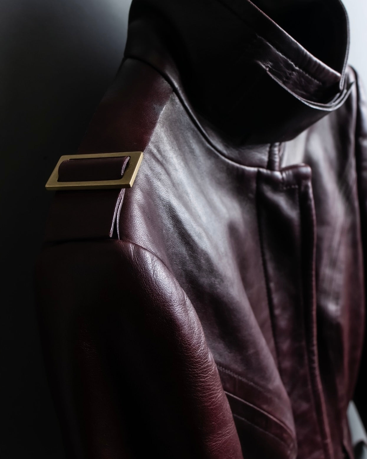 “GUCCI” Beautiful genuine sheep leather jacket