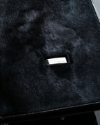 "GUCCI" Harako fur square shoulder bag