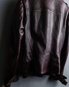“GUCCI” Beautiful genuine sheep leather jacket