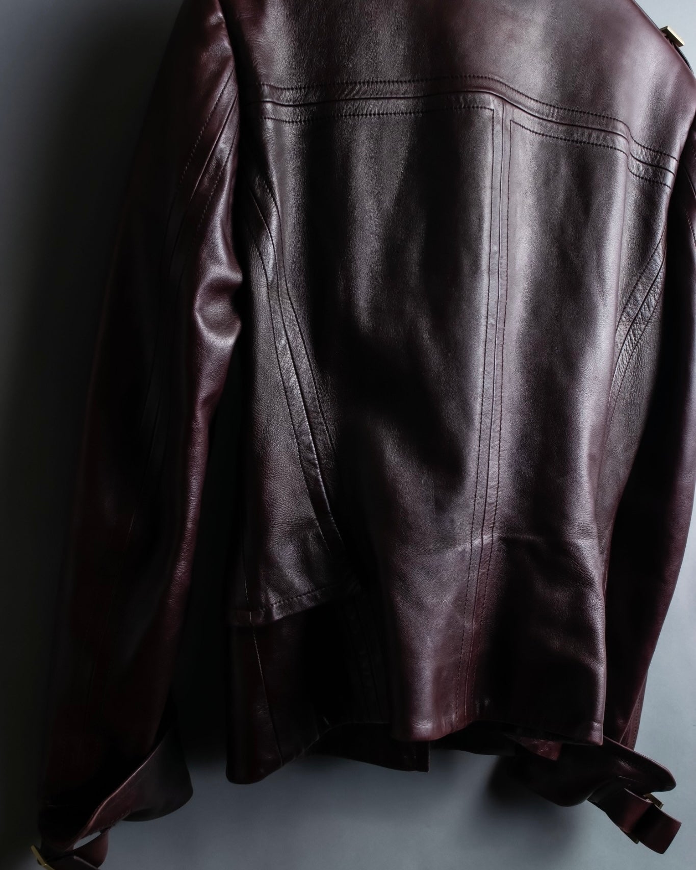 “GUCCI” Beautiful genuine sheep leather jacket