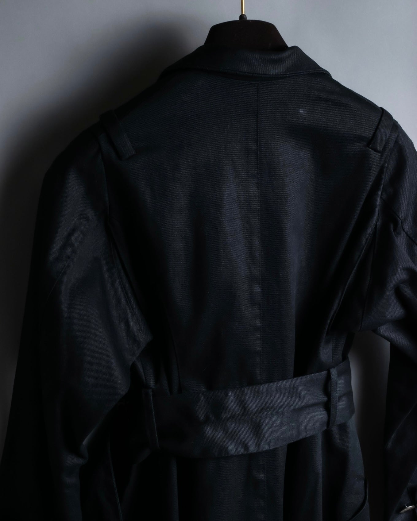 "Louis Vuitton" Peak lapel cotton coat