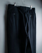 "VERSACE classic" power shoulder stripe tailored jacket setup