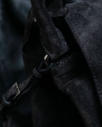 "JIL SANDER" Beautiful suede leather handbag