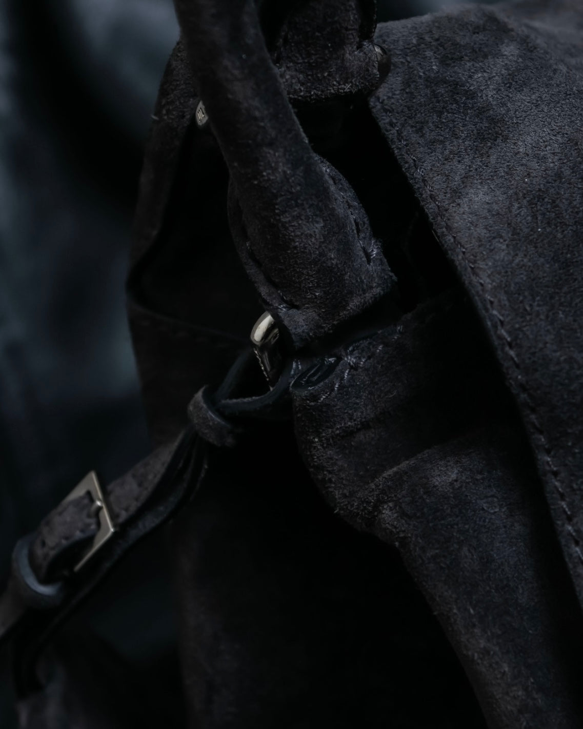 "JIL SANDER" Beautiful suede leather handbag