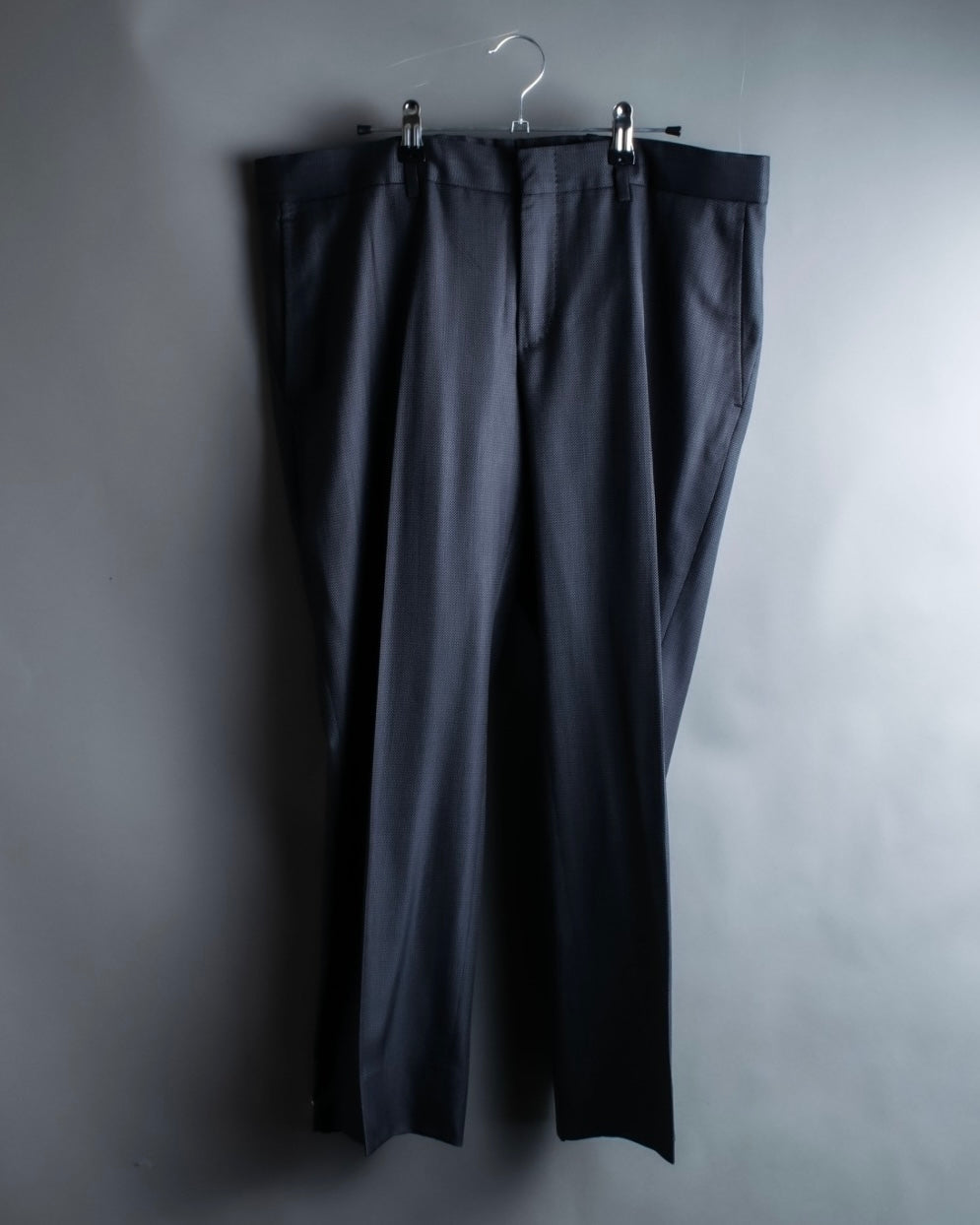 "GUCCI" silk blend gray blue spring setup