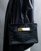 "BALENCIAGA" Haracofur leather shoulder bag