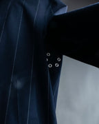 "MACKINTOSH" super oversized striped coat